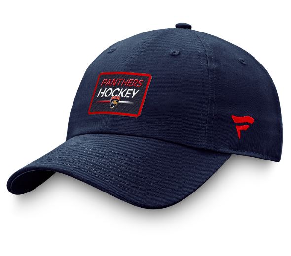 NHL Florida Panthers Authentic Pro Adjustable Cap Fanatics - Dark Navy
