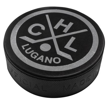 NLA HC Lugano Puck Silver