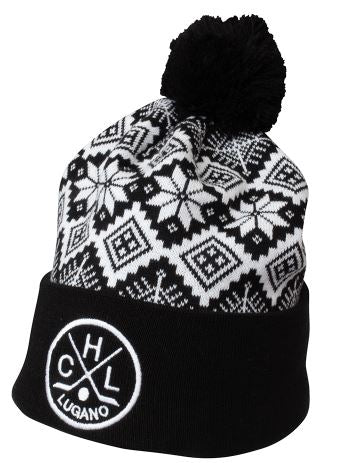 NLA HC Lugano Beanie Nordic PomPom