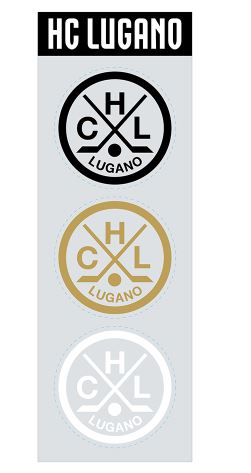 NLA HC Lugano Sticker 3er-Set