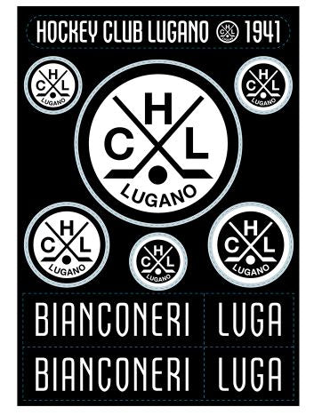 NLA HC Lugano Sticker Bogen