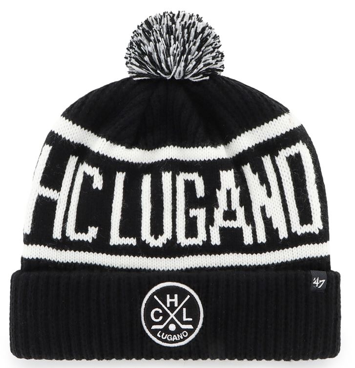 NLA HC Lugano Calgary &#39;47 Cuff Knit PomPom