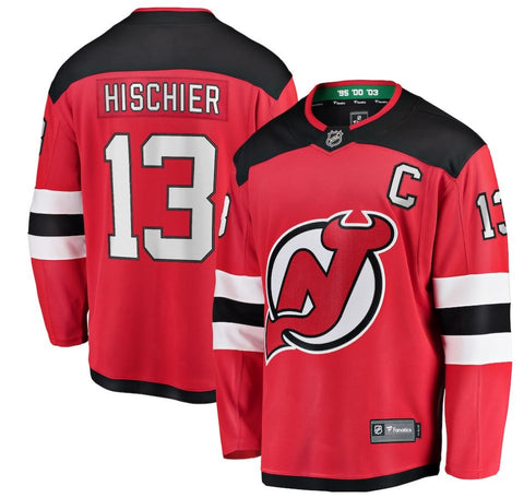 NHL Hischier 13 - New Jersey Devils Replica Premier Jersey SR - Home