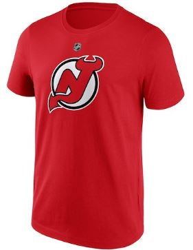 NHL Hischier 13 - New Jersey Devils T-Shirt - RED