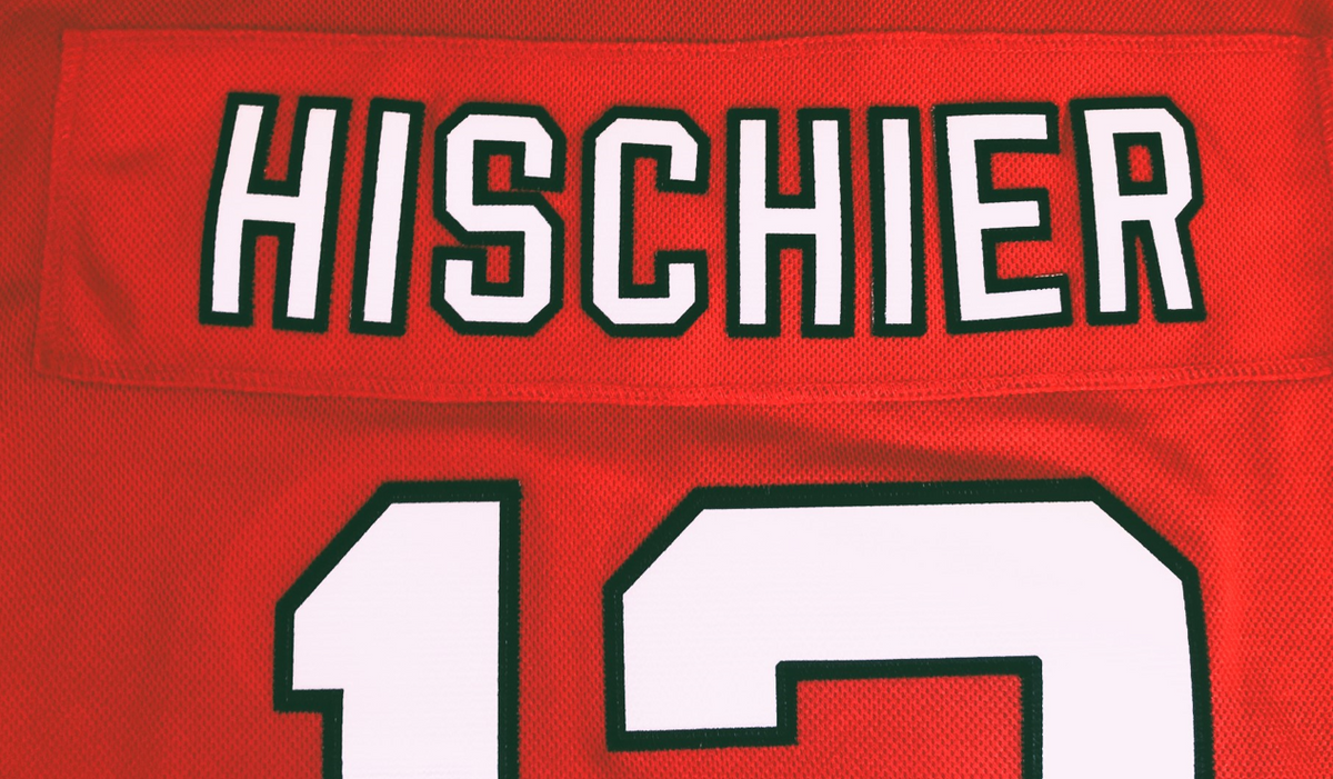 Kinder NHL Hischier 13 - New Jersey Devils Replica Premier Jersey Home