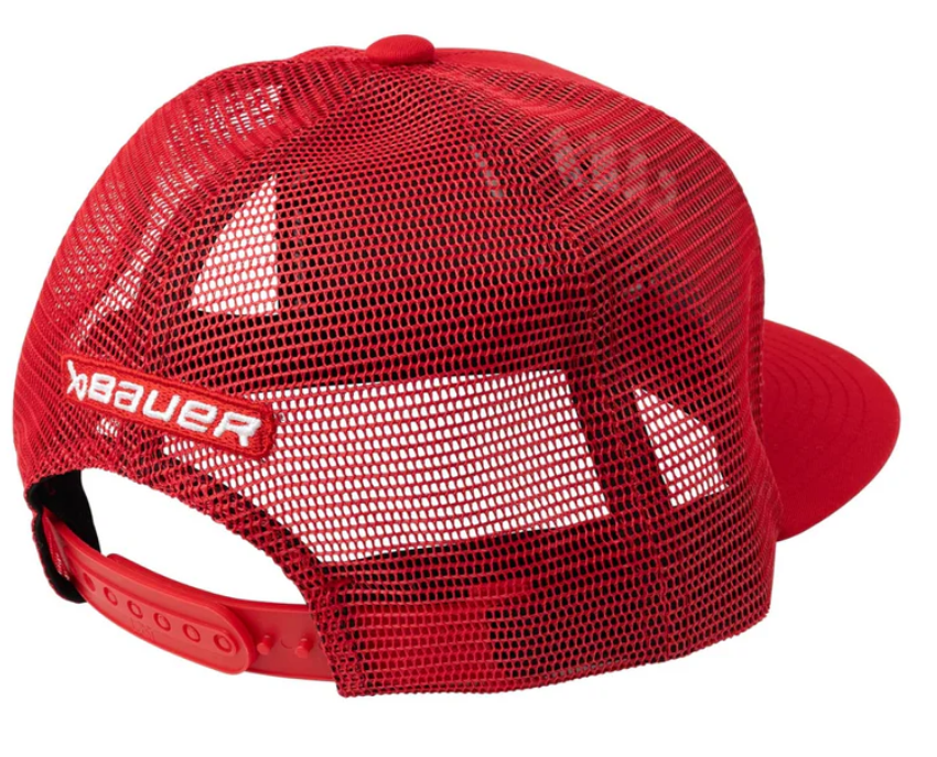 Hockey Canada Cap Bauer ADJ Mesh Snap - Red