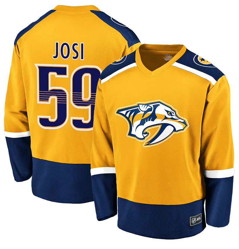 NHL Josi 59 - Nashville Predators Fan Jersey Basic - Home