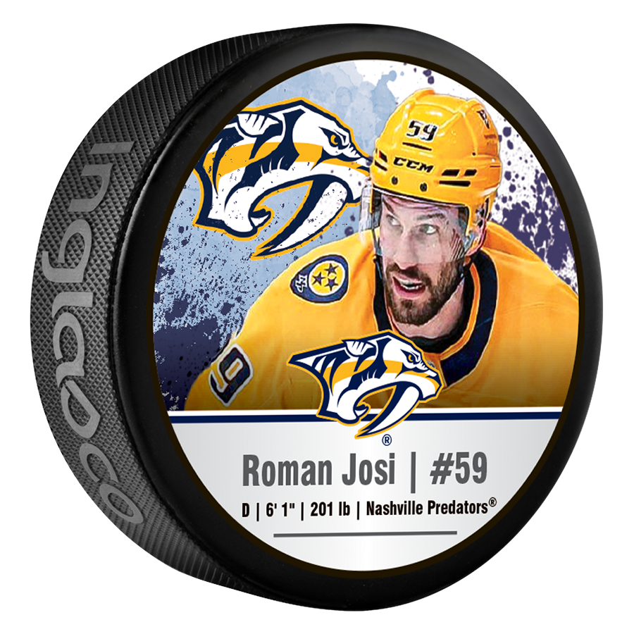 NHL Josi 59  - Nashville Predators Souvenir Picture Puck