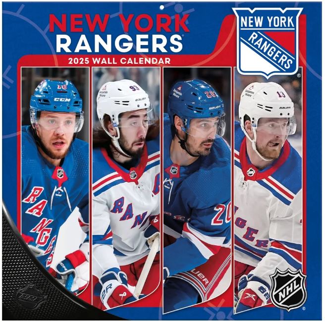 NHL New York Rangers Kalender 2025 (1x Stück)