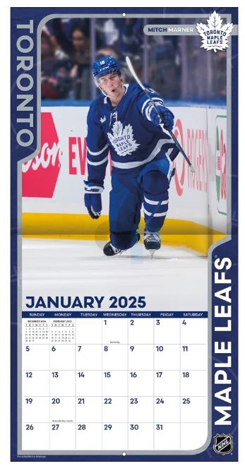 NHL Toronto Maple Leafs Kalender 2025 (1x Stück)