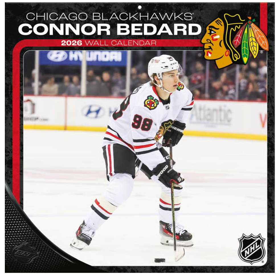NHL Bedard 98 - Chicago Blackhawks Kalender 2026