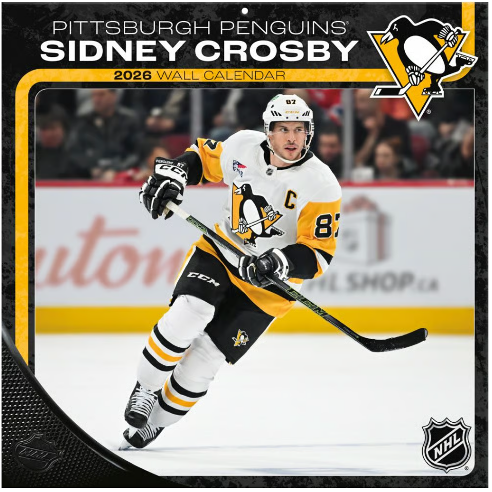 NHL Crosby 87 - Pittsburgh Penguins Kalender 2026