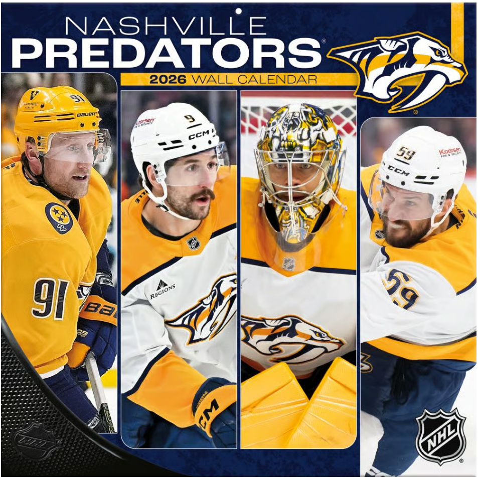 NHL Nashville Predators Kalender 2026