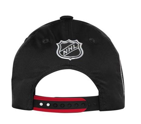 Casquette Snapback Core des Blackhawks de Chicago de la LNH pour enfant, noire