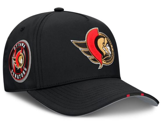 Casquette Snapback Core des Blackhawks de Chicago de la LNH pour enfant, noire