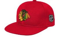 Kinder NHL Chicago Blackhawks Cap Core Flatbrim Snapback Red