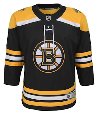 Kinder NHL Pastrnak 88 - Boston Bruins Replica Premier Jersey Home