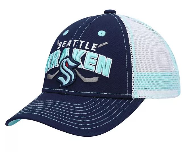 Kinder NHL Seattle Kraken Cap LockUp Mesh Snapback
