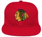 Kinder NHL Chicago Blackhawks Cap Core Flatbrim Snapback Red