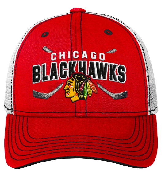Kinder NHL Chicago Blackhawks Cap LockUp Mesh Snapback