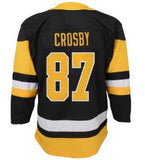Kinder NHL Crosby 87 Pittsburgh Penguins - Home Replica Premier Jersey