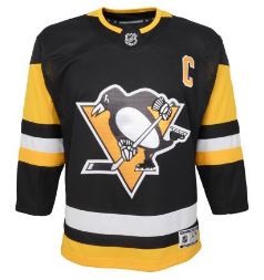 Kinder NHL Crosby 87 - Pittsburgh Penguins Replica Premier Jersey Home