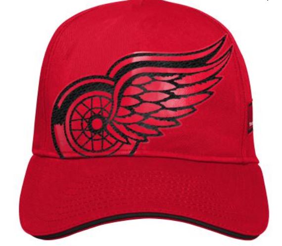 Kinder NHL Detroit Red Wings Cap BigFace Snapback Red