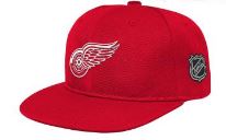 Kinder NHL Detroit Red Wings Cap Core Flatbrim Snapback Red