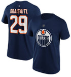 Kinder NHL Draisaitl 29 - Edmonton Oilers Home - T-Shirt Navy