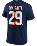 Kinder NHL Draisaitl 29 - Edmonton Oilers Home - T-Shirt Navy