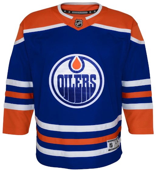 Kinder NHL Edmonton Oilers - Home Premier Jersey Neutral