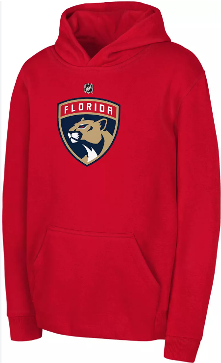 Kinder NHL Florida Panthers Hoodie Fleece Premium Red