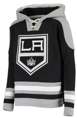Kinder NHL Los Angeles Kings Hockey Hood Double Stripes