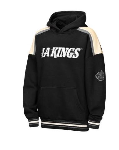 Sweat à capuche en molleton de qualité supérieure pour enfant des Devils du New Jersey de la LNH - Noir