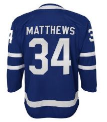Kinder NHL Matthews 34 - Toronto Maple Leafs Replica Premier Jersey Home