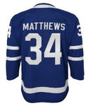 Kinder NHL Matthews 34 Toronto Maple Leafs- Home Replica Premier Jersey