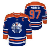 Kinder NHL McDavid 97 - Edmonton Oilers Jersey Home - Boy (98-116)