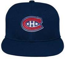 Kinder NHL Montreal Canadiens Cap Core Flatbrim Snapback Navy