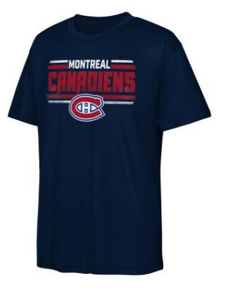 T-shirt APro pour enfants avec bannière des Blackhawks de Chicago de la LNH