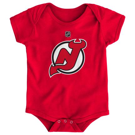 Kinder NHL New Jersey Devils Baby Body Kurzarm (1 - 3 Monate only)