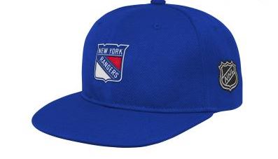 Kinder NHL New York Rangers Cap Core Flatbrim Snapback