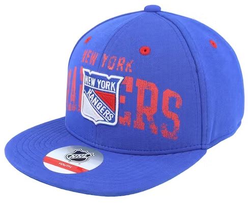Kinder NHL New York Rangers Cap LifeStyle Flatbrim Snapback
