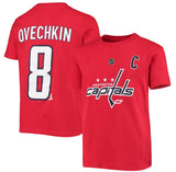 Kinder NHL Ovechkin 8 - Washington Capitols - T-Shirt