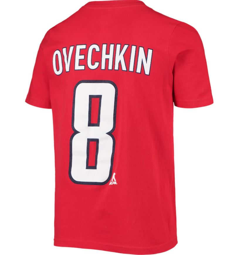 Kinder NHL Ovechkin 8 - Washington Capitals - T-Shirt