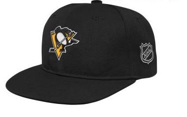 Kinder NHL Pittsburgh Penguins Cap Core Flatbrim Snapback