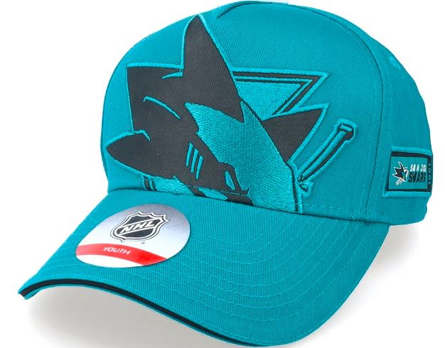 Kinder NHL San Jose Sharks Cap BigFace Snapback