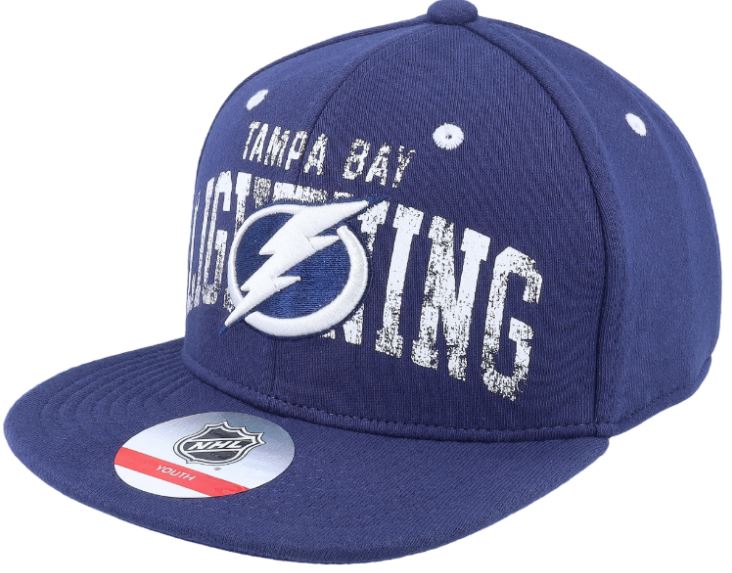 Kinder NHL Tampa Bay Lightning Cap LifeStyle Flatbrim Snapback