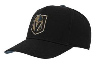 Kinder NHL Vegas Golden Knights Cap Precurved Snap