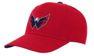 Kinder NHL Washington Capitals Cap Precurved Snap