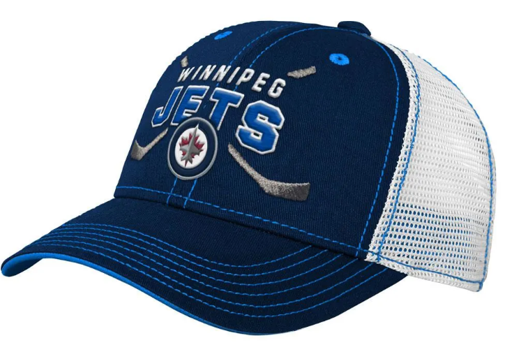 Kinder NHL Winnipeg Jets Cap LockUp Mesh Snapback